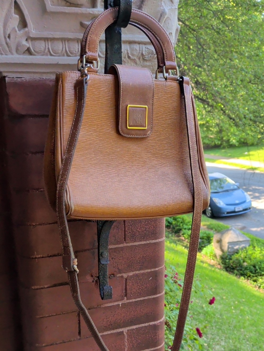 Nina Ricci Classic Brown Women's Top-Handle Satchel - Brown